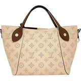 【LOUIS VUITTON/ルイ・ヴィトン】 マヒナ ヒナPM M54351 2WAYショルダーバッグ ハンドバッグ レザー ガレ（ベージュ）/シルバー金具 レディース【中古】【真子質店】【BL】 【TxYMi】
