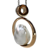 白蝶真珠(バロックパール） ダイヤモンド 計0.10ct ネックレス K18PGピンクゴールド 18金/K18WGホワイトゴールド 18金 10.4g 46cm レディース
【中古】【真子質店】【NN】




【SYMi】