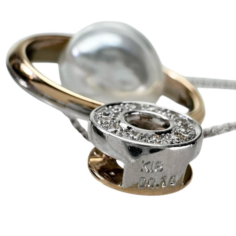 白蝶真珠(バロックパール） ダイヤモンド 計0.10ct ネックレス K18PGピンクゴールド 18金/K18WGホワイトゴールド 18金 10.4g 46cm レディース
【中古】【真子質店】【NN】




【SYMi】