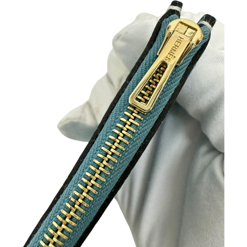 【HERMES/エルメス】 HERMES コンスタンス スリム コンパクト財布 コインケース レザー ニューブルージーン/エバーカラー レディース【中古】【真子質店】【BL】 【Txxx】