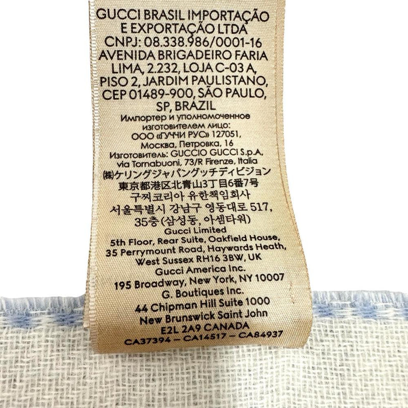 【GUCCI/グッチ】 715497 インターロッキングG マフラー ウール/カシミヤ ブルー/アイボリー レディース【中古】【真子質店】【GD】




【Mox】