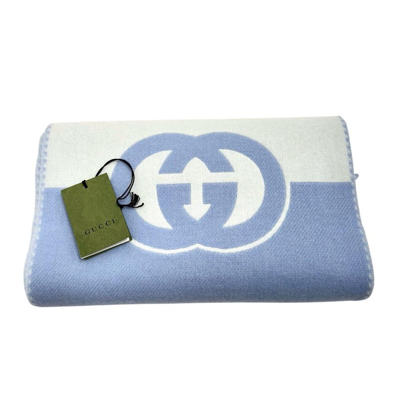 【GUCCI/グッチ】 715497 インターロッキングG マフラー ウール/カシミヤ ブルー/アイボリー レディース【中古】【真子質店】【GD】




【Mox】