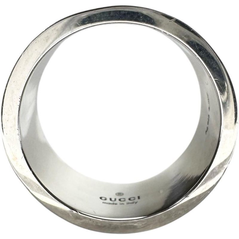 22号【GUCCI/グッチ】 ゴースト メンズOK リング・指輪 シルバー925 13.8g レディース 【中古】【真子質店】【GD】 【Ixx】
