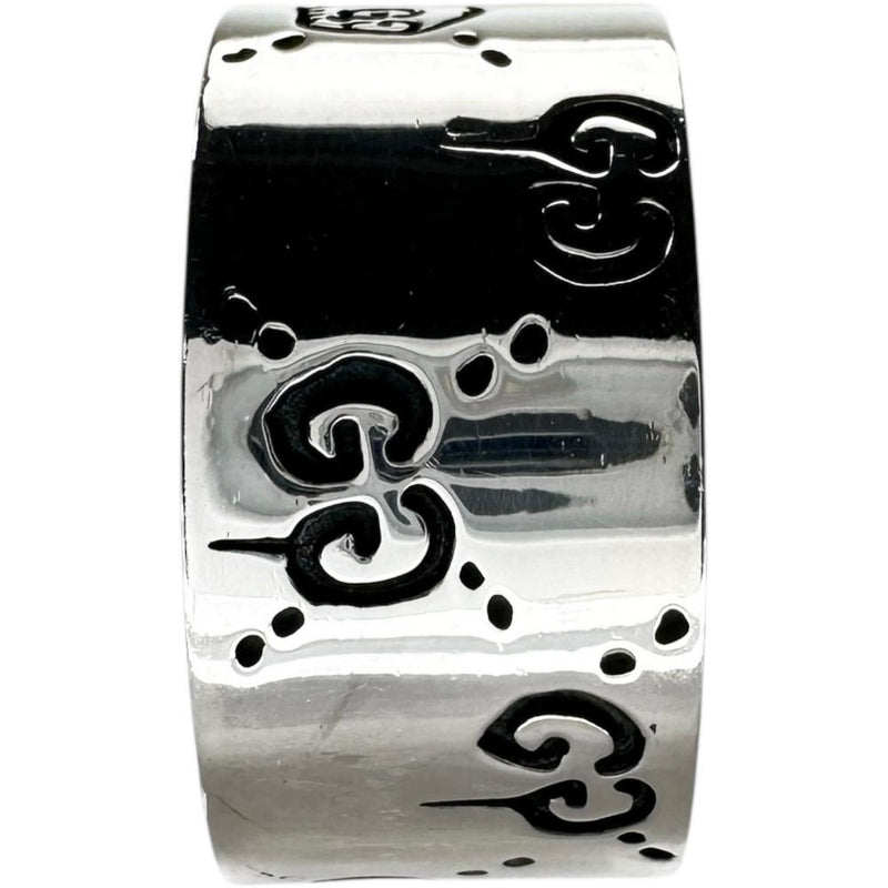 22号【GUCCI/グッチ】 ゴースト メンズOK リング・指輪 シルバー925 13.8g レディース 【中古】【真子質店】【GD】 【Ixx】