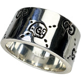 22号【GUCCI/グッチ】 ゴースト メンズOK リング・指輪 シルバー925 13.8g レディース 【中古】【真子質店】【GD】 【Ixx】