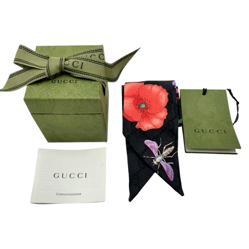 【GUCCI/グッチ】 ツイリー リボン ヘアバンド スカーフ シルク ブラック/マルチカラー レディース【中古】【真子質店】【GD】




【Mix】