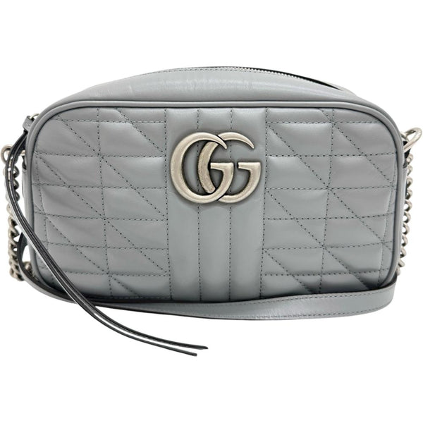 【GUCCI/グッチ】 カメラバッグ GGマーモント 447632 キルティング ショルダーバッグ レザー グレー レディース【中古】【真子質店】【BL】




【SKx】