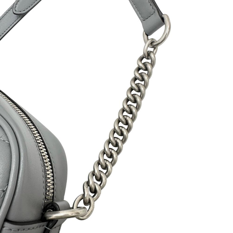 【GUCCI/グッチ】 カメラバッグ GGマーモント 447632 キルティング ショルダーバッグ レザー グレー レディース【中古】【真子質店】【BL】




【SKx】