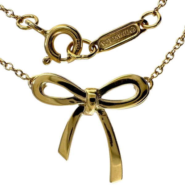 【TIFFANY&Co./ティファニー】 ネックレス ボウ リボン K18ゴールド 18金 2.2g 41cm レディース
【中古】【真子質店】【BL】




【DMox】