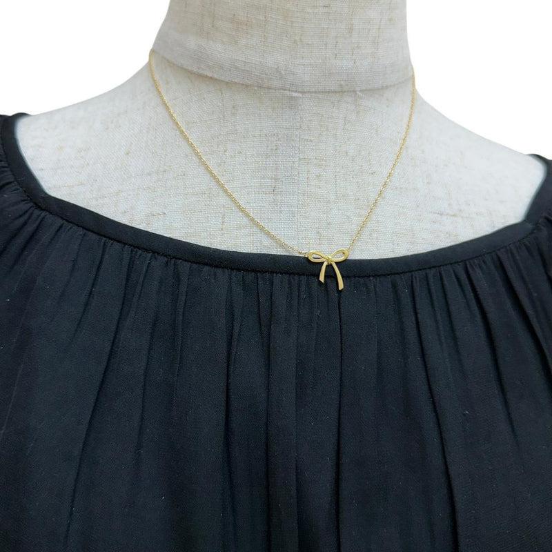 【TIFFANY&Co./ティファニー】 ネックレス ボウ リボン K18ゴールド 18金 2.2g 41cm レディース
【中古】【真子質店】【BL】




【DMox】