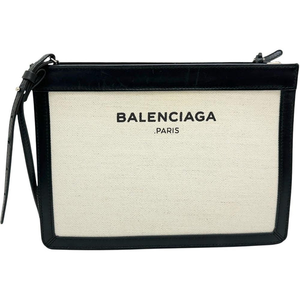 【BALENCIAGA/バレンシアガ】 ネイビーポシェット 339937 ショルダーバッグ キャンバス/レザー アイボリー/ブラック レディース【中古】【真子質店】【BL】




【Txx】