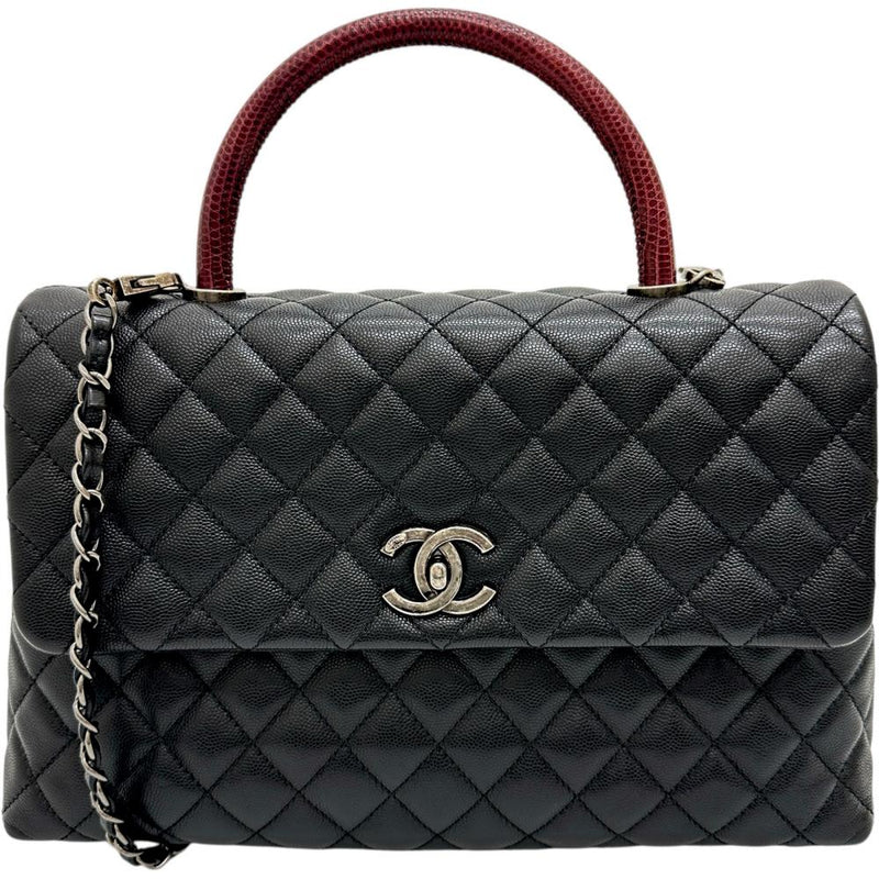 【CHANEL/シャネル】 ココハンドル32 2WAYバッグ リザード ハンドバッグ キャビアスキン ブラックレザー/シルバー金具 レディース【中古】【真子質店】【BL】




【DDxx】