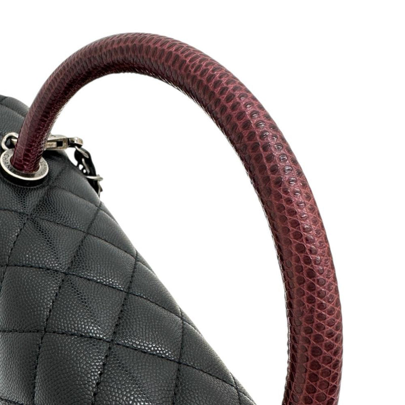 【CHANEL/シャネル】 ココハンドル32 2WAYバッグ リザード ハンドバッグ キャビアスキン ブラックレザー/シルバー金具 レディース【中古】【真子質店】【BL】




【DDxx】