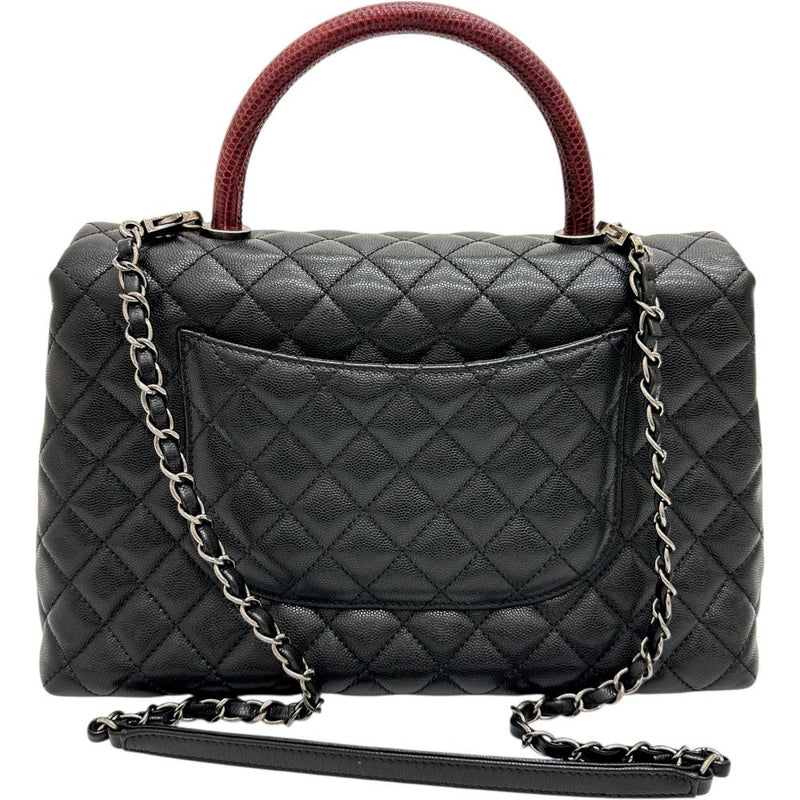 【CHANEL/シャネル】 ココハンドル32 2WAYバッグ リザード ハンドバッグ キャビアスキン ブラックレザー/シルバー金具 レディース【中古】【真子質店】【BL】




【DDxx】