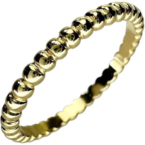 13.5号【Van Cleef & Arpels/ヴァンクリーフ＆アーペル】 リング・指輪 ペルレ ゴールドパール　スモール K18ゴールド 18金 2.3g VCARN95Q54 54 レディース
【中古】【真子質店】【BL】




【IxxI】