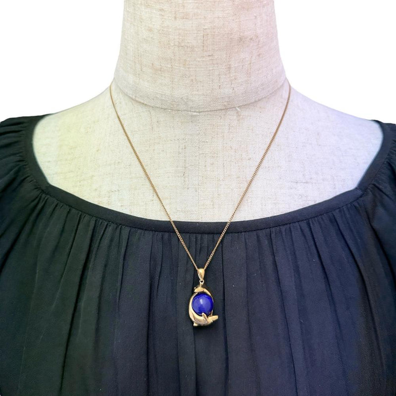 イルカデザイン ラピスラズリ ペンダントトップ K18ゴールド 18金 6.8g レディース
【中古】【真子質店】【NN】




【MaMax】