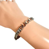 【GUCCI/グッチ】 ロゴ 喜平型 ブレスレット メタル 15.3g 17.5cm M シルバー ユニセックス
【中古】【真子質店】【GD】




【Txx】