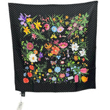 【GUCCI/グッチ】 スカーフ フラワー ストール シルク100％ ブラック/マルチカラー レディース【中古】【真子質店】【GD】




【IMox】