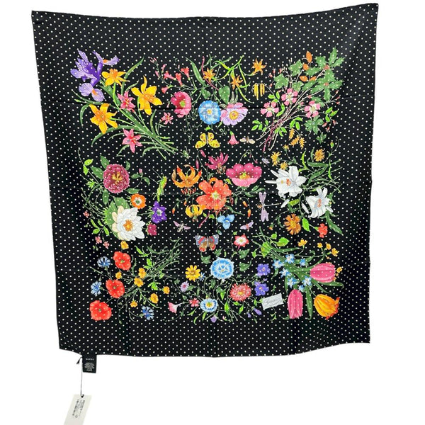 【GUCCI/グッチ】 スカーフ フラワー ストール シルク100％ ブラック/マルチカラー レディース【中古】【真子質店】【GD】




【IMox】