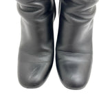 BOTTEGAVENETA Intrecciato Long Boots Leather Black Women's [Used] [Makoto Shichiten] [GD]

[IYx]
