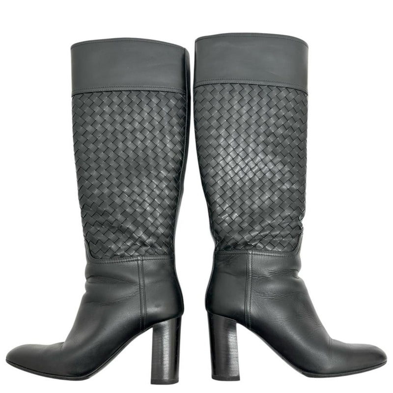 【BOTTEGAVENETA/ボッテガヴェネタ】 イントレチャート ロングブーツ ブーツ レザー ブラック レディース【中古】【真子質店】【GD】




【IYx】