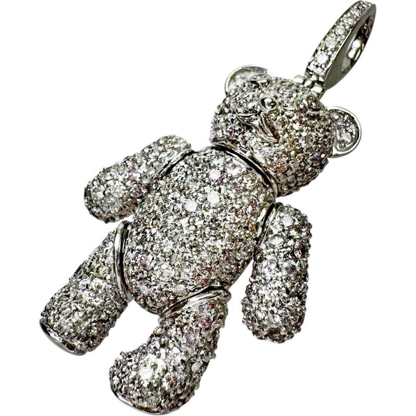 クマモチーフ ダイヤモンド(天然ピンクダイヤ入り) 2.83ct ペンダントトップ K18WGホワイトゴールド 18金 12.0g レディース
【中古】【真子質店】【NN】




【TKYI】