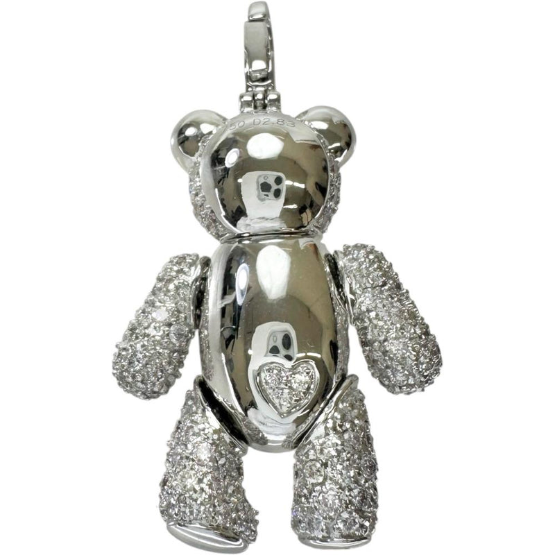 クマモチーフ ダイヤモンド(天然ピンクダイヤ入り) 2.83ct ペンダントトップ K18WGホワイトゴールド 18金 12.0g レディース
【中古】【真子質店】【NN】




【TKYI】