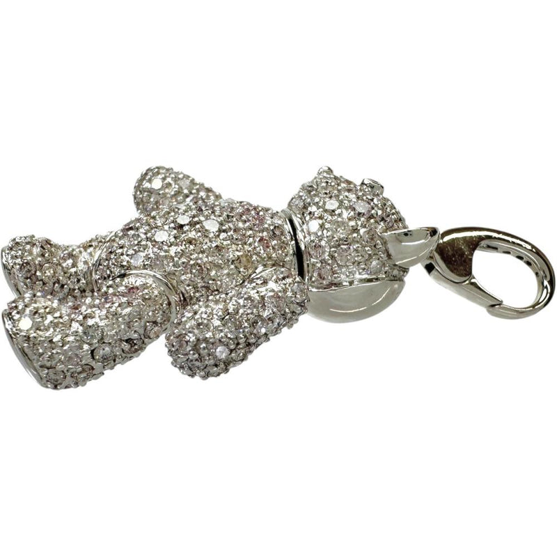 クマモチーフ ダイヤモンド(天然ピンクダイヤ入り) 2.83ct ペンダントトップ K18WGホワイトゴールド 18金 12.0g レディース
【中古】【真子質店】【NN】




【TKYI】