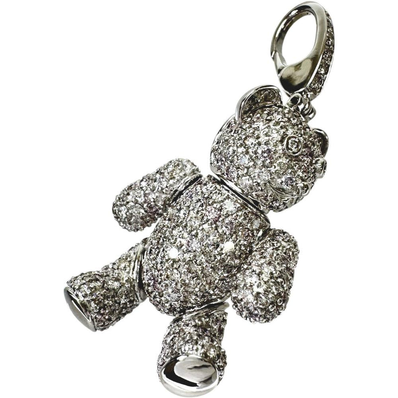 クマモチーフ ダイヤモンド(天然ピンクダイヤ入り) 2.83ct ペンダントトップ K18WGホワイトゴールド 18金 12.0g レディース
【中古】【真子質店】【NN】




【TKYI】