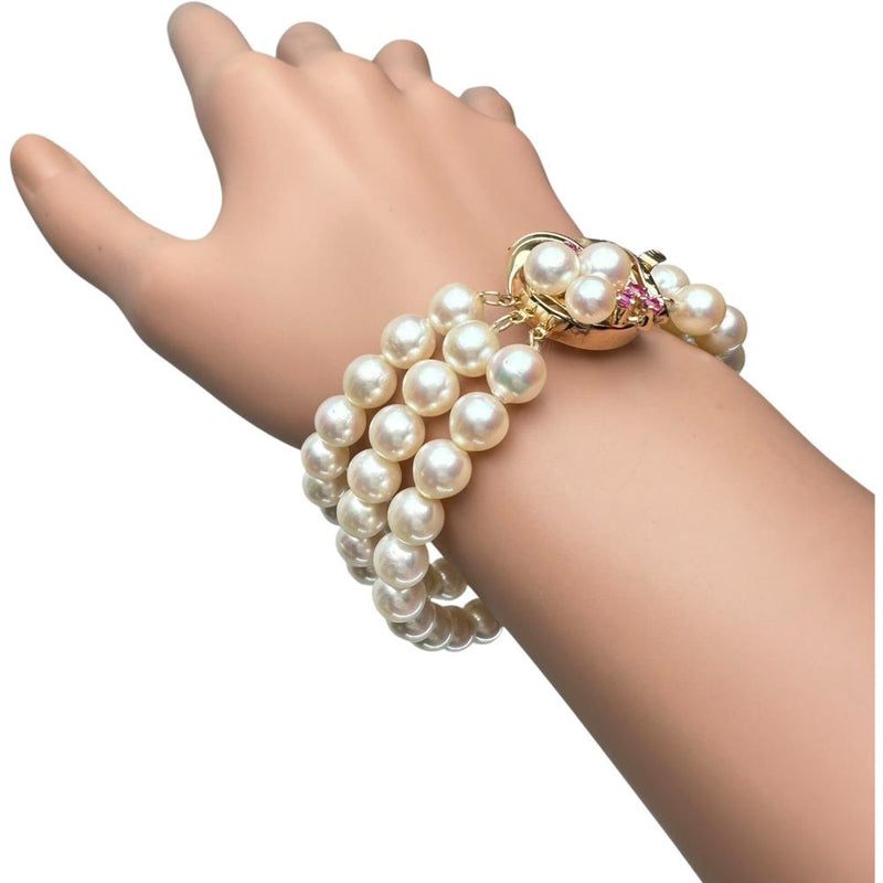 【TASAKI/タサキ】 3連パール アコヤ真珠7.0-7.5mm ルビー ブレスレット K14ゴールド 14金 42.3g 15.5cm レディース
【中古】【真子質店】【NN】




【MoMox】