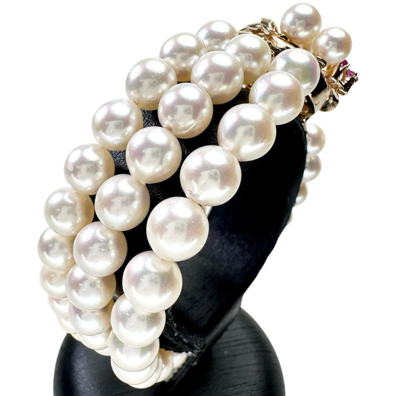 【TASAKI/タサキ】 3連パール アコヤ真珠7.0-7.5mm ルビー ブレスレット K14ゴールド 14金 42.3g 15.5cm レディース
【中古】【真子質店】【NN】




【MoMox】