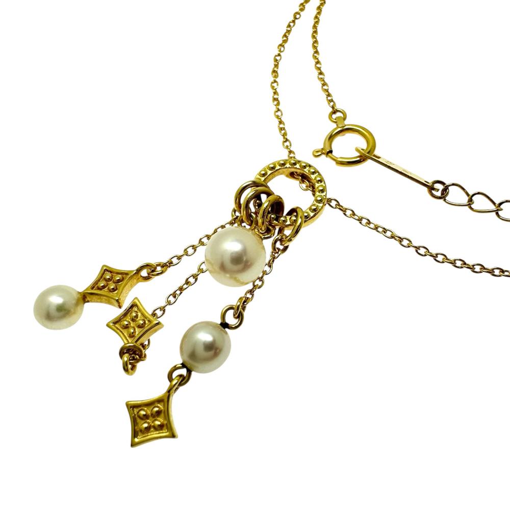 ティファニー TIFFANY＆CO オリーブリーフ パールネックレス  