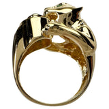9.5号 豹/パンサー エメラルド 0.35ct ダイヤモンド 0.15ct リング・指輪 K18ゴールド 18金 10.9g レディース
【中古】【真子質店】【NN】




【IDSY】