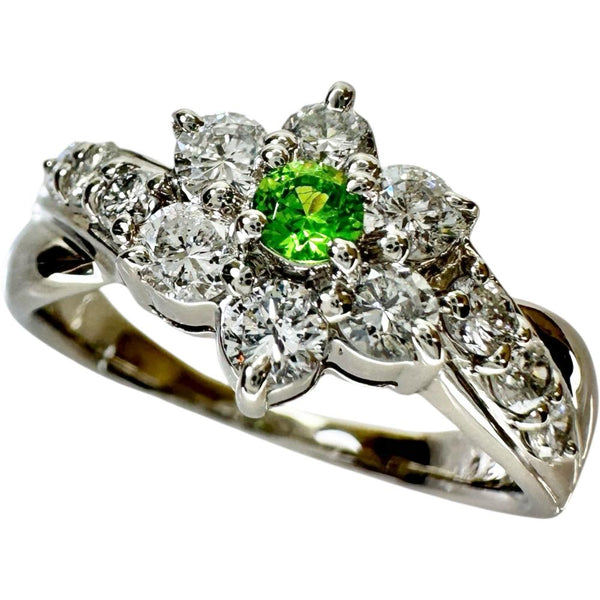 16号 フラワーモチーフ デマントイドガーネット 0.126ct ダイヤモンド 0.88ct リング・指輪 Pt900プラチナ 8.3g レディース
【中古】【真子質店】【NN】




【MiTMo】
