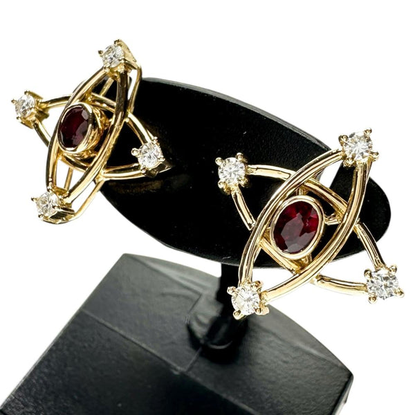 2WAY ルビー 0.50ct ダイヤモンド 0.24ct ピアス K18ゴールド 18金 4.1g レディース
【中古】【真子質店】【NN】




【YxMo】