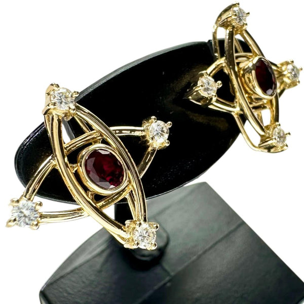 2WAY ルビー 0.50ct ダイヤモンド 0.24ct ピアス K18ゴールド 18金 4.1g レディース
【中古】【真子質店】【NN】




【YxMo】