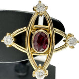 2WAY ルビー 0.50ct ダイヤモンド 0.24ct ピアス K18ゴールド 18金 4.1g レディース
【中古】【真子質店】【NN】




【YxMo】