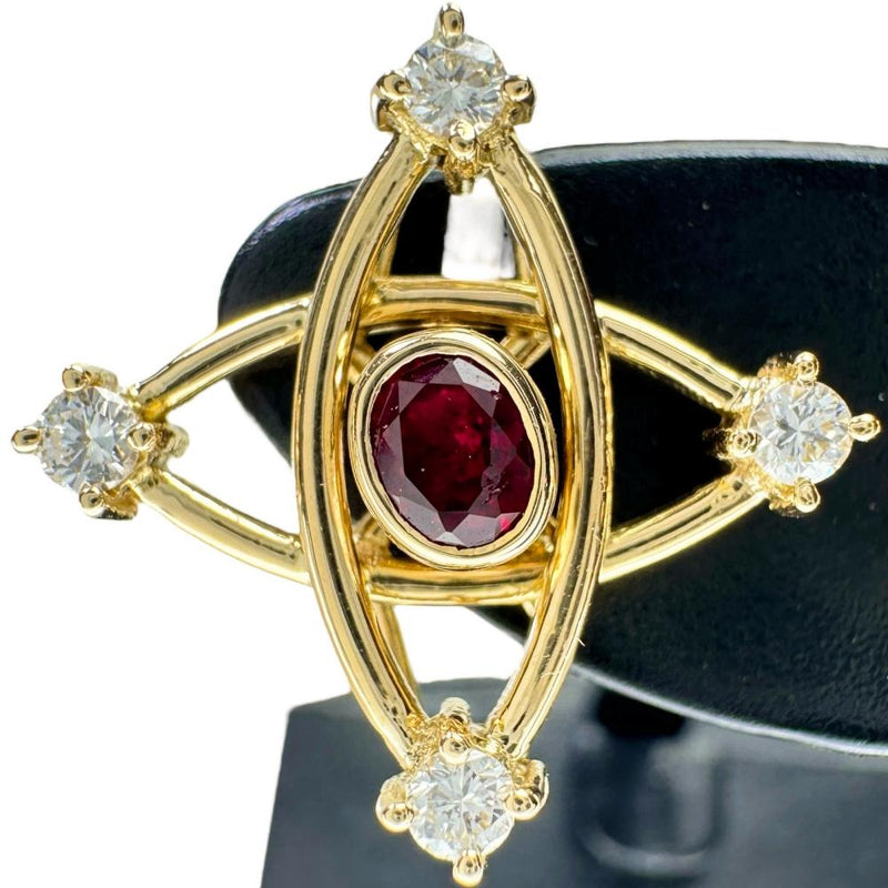 2WAY ルビー 0.50ct ダイヤモンド 0.24ct ピアス K18ゴールド 18金 4.1g レディース
【中古】【真子質店】【NN】




【YxMo】