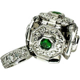 クロス/キューブ変形 2WAYデザイン グリーングロッシュラーガーネット 0.43ct ダイヤモンド 0.06ct ペンダントトップ K18WGホワイトゴールド 18金 7.3g レディース
【中古】【真子質店】【NN】




【SMoK】