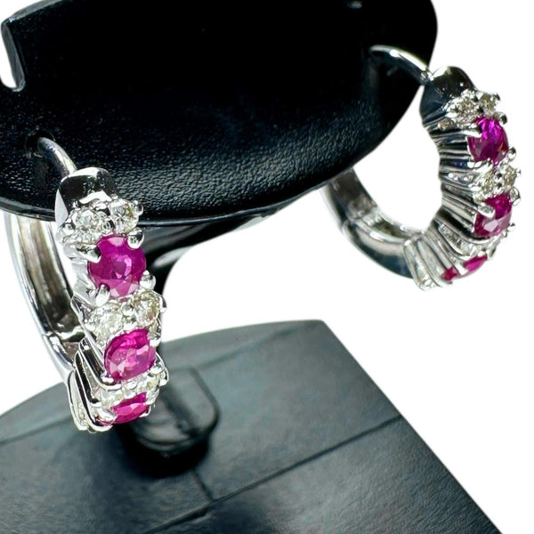 ルビー ダイヤモンド 0.08×2ct ピアス K18WGホワイトゴールド 18金 2.9g レディース
【中古】【真子質店】【NN】




【DTS】