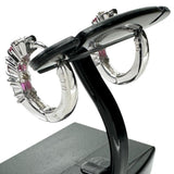 ルビー ダイヤモンド 0.08×2ct ピアス K18WGホワイトゴールド 18金 2.9g レディース
【中古】【真子質店】【NN】




【DTS】