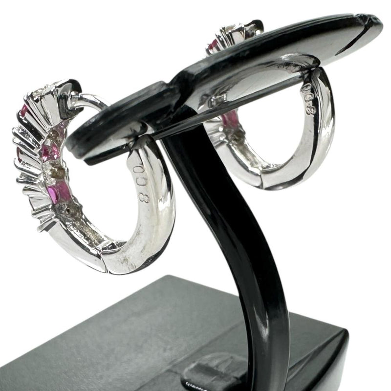 ルビー ダイヤモンド 0.08×2ct ピアス K18WGホワイトゴールド 18金 2.9g レディース
【中古】【真子質店】【NN】




【DTS】