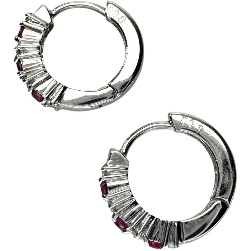 ルビー ダイヤモンド 0.08×2ct ピアス K18WGホワイトゴールド 18金 2.9g レディース
【中古】【真子質店】【NN】




【DTS】
