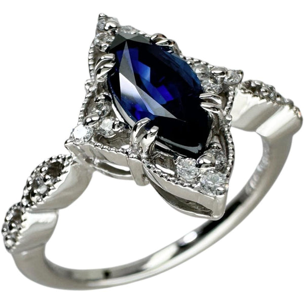 11.5号 マダガスカル産 ロイヤルブルーサファイア 1.12ct ダイヤモンド 計0.15ct リング・指輪 Pt900プラチナ 4.1g レディース
【中古】【真子質店】【NN】




【MiYS】