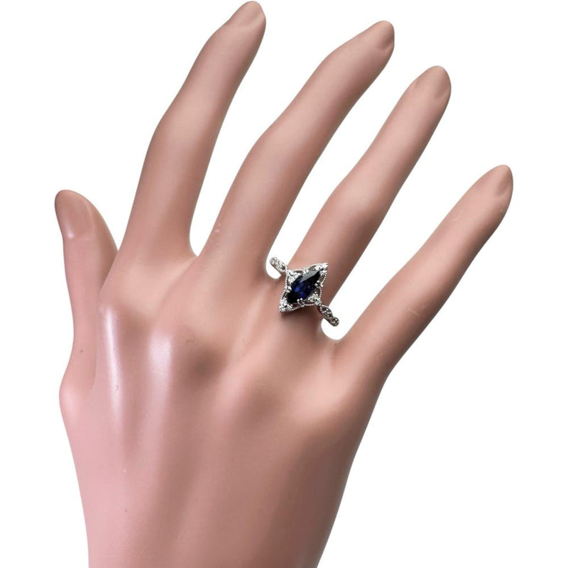 11.5号 マダガスカル産 ロイヤルブルーサファイア 1.12ct ダイヤモンド 計0.15ct リング・指輪 Pt900プラチナ 4.1g レディース
【中古】【真子質店】【NN】




【MiYS】