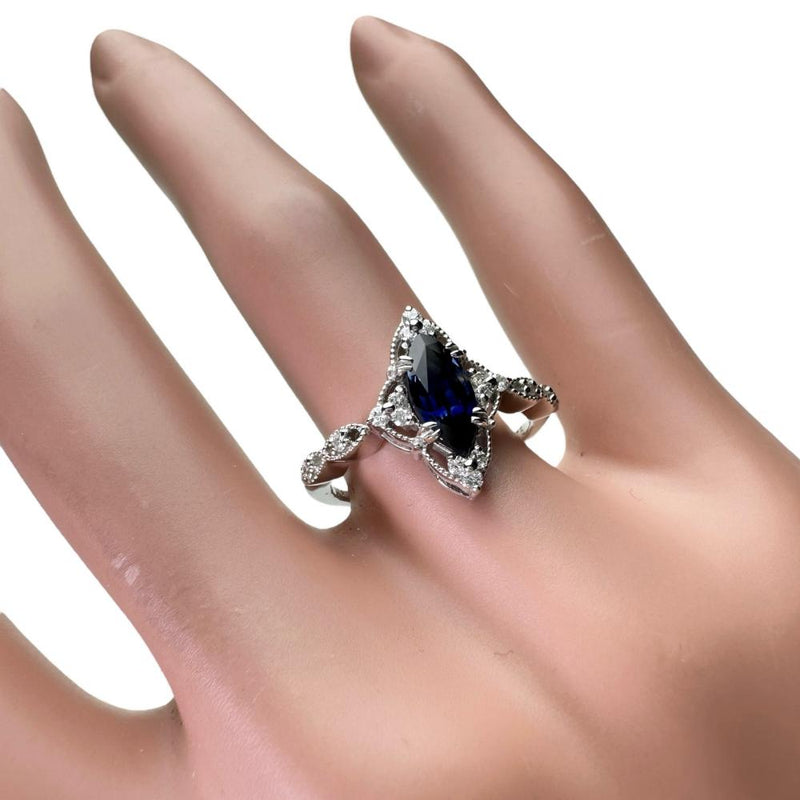 11.5号 マダガスカル産 ロイヤルブルーサファイア 1.12ct ダイヤモンド 計0.15ct リング・指輪 Pt900プラチナ 4.1g レディース
【中古】【真子質店】【NN】




【MiYS】