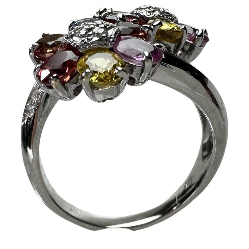 15号 マルチカラーサファイア 4.05ct ダイヤモンド 0.18ct リング・指輪 K18WGホワイトゴールド 18金 8.0g レディース
【中古】【真子質店】【NN】




【IxTMa】