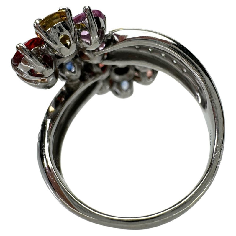 15号 マルチカラーサファイア 4.05ct ダイヤモンド 0.18ct リング・指輪 K18WGホワイトゴールド 18金 8.0g レディース
【中古】【真子質店】【NN】




【IxTMa】