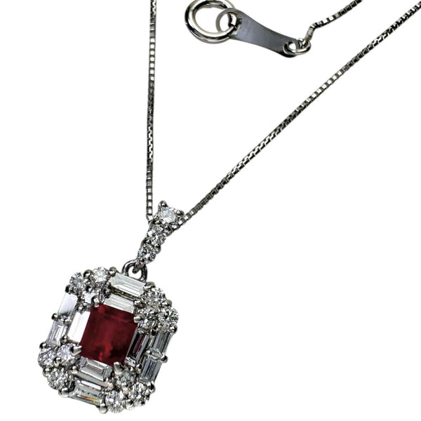 レッドベリル 0.225ct ダイヤモンド 計0.41ct ネックレス Pt900プラチナ/Pt850プラチナ 3.4g 45cm レディース
【中古】【真子質店】【NN】




【IxIT】