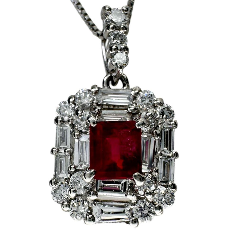 レッドベリル 0.225ct ダイヤモンド 計0.41ct ネックレス Pt900プラチナ/Pt850プラチナ 3.4g 45cm レディース
【中古】【真子質店】【NN】




【IxIT】